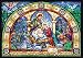 Vermont Christmas Company Stained Glass Holy Night Advent Calendar