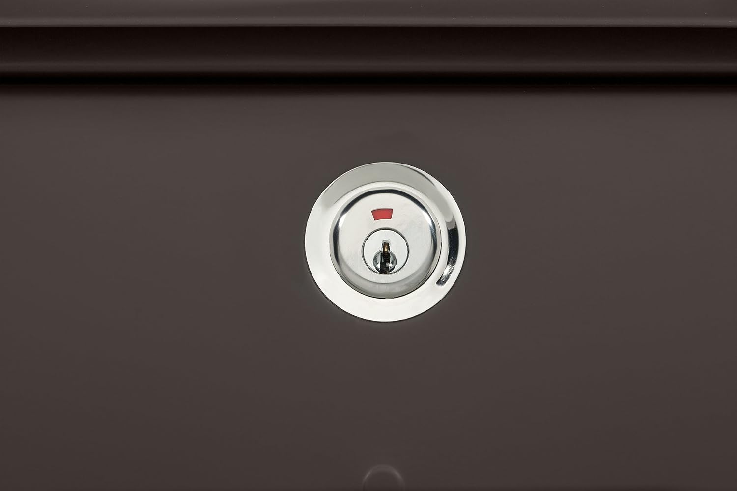 Architectural Mailboxes 2697RZ-10 Bordeaux Locking Wall Mount Mailbox, Small, Rubbed Bronze
