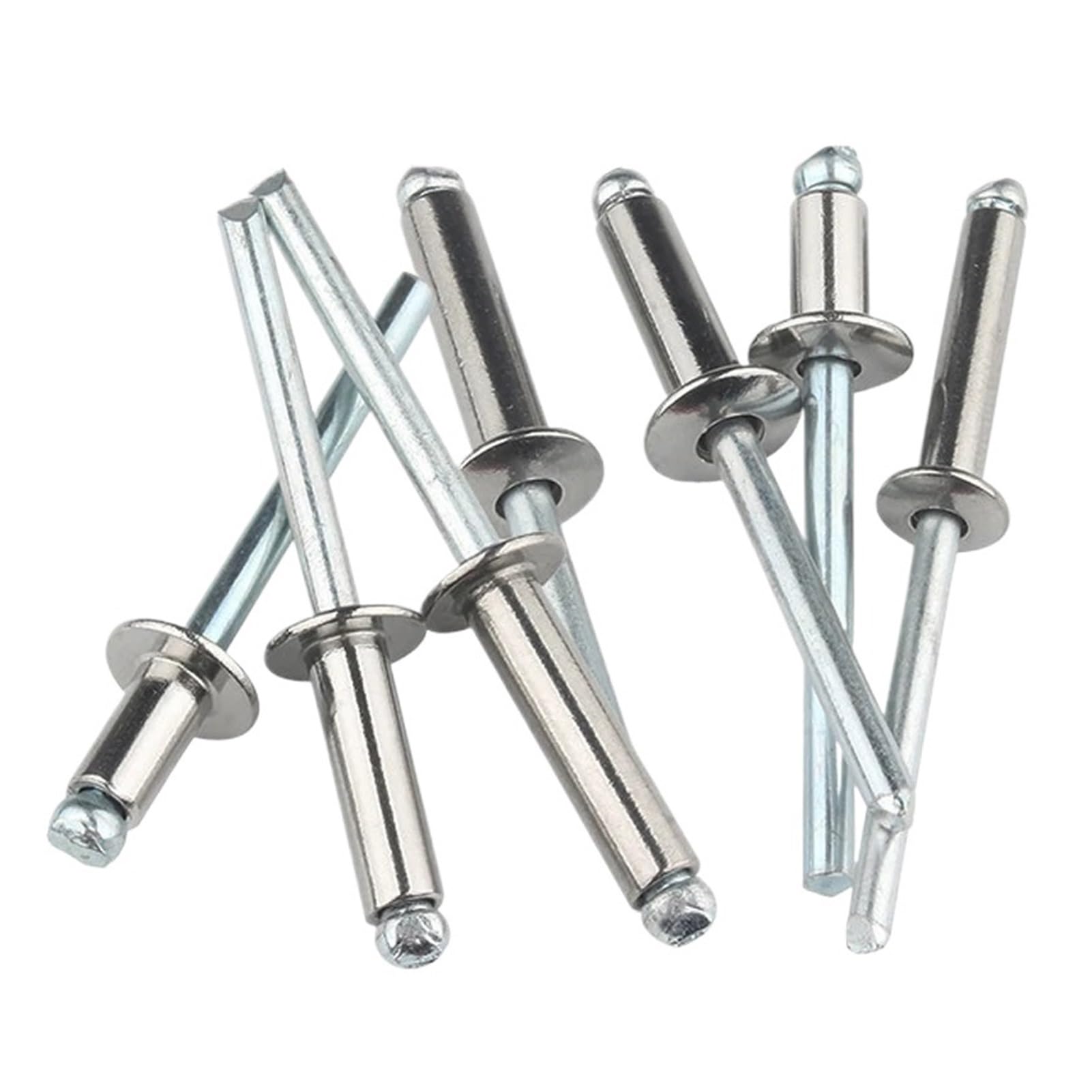 remaches ciegos, Remaches ciegos Cabeza redonda plana de cabeza avellanada acero inoxidable 304 M3 .2 tracción(Round Head,6MM-M3 (30PCS))