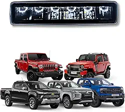 Farol De Milha Led Universal 12/24v 30w Carro Moto 1600lúmen