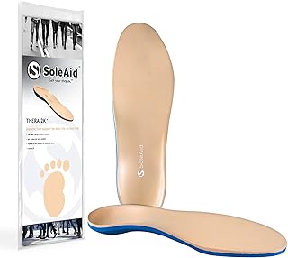 SoleAid Thera2K, 2-Layer Diabetic Insole - Light Weight, Soft, Anti-Friction, Therapeutic Foot Support (XLarge: Women: 13-14, Men: 11-12)