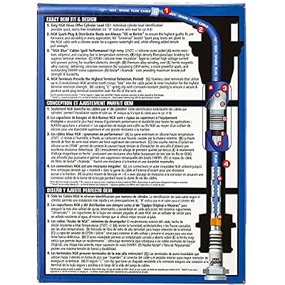 NGK (9434) RC-SE76 Spark Plug Wire Set