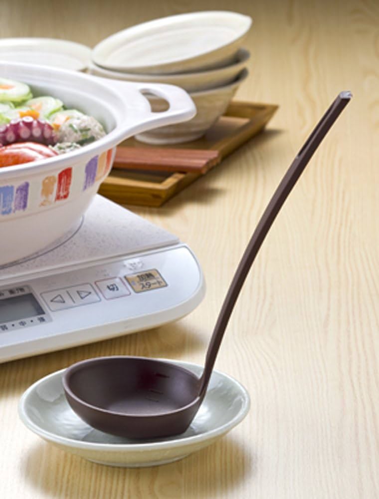 Amazon.co.jp: 高木金属 おたま 日本製 大 ブラウン たつねるおたま