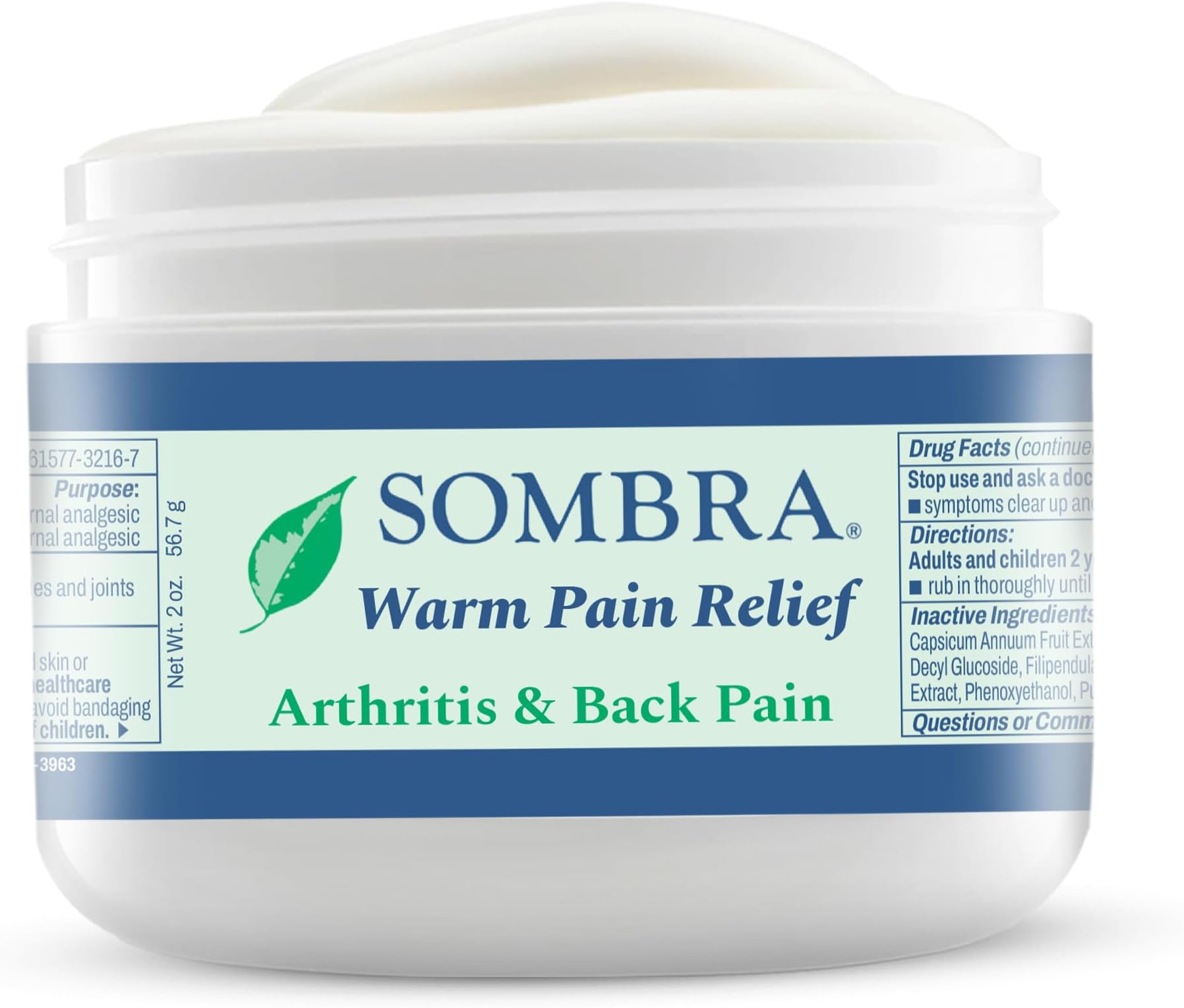 Sombra Warm Therapy Natural Pain Relieving Gel 2 Ounce