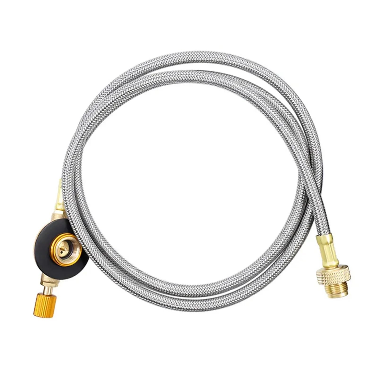 Adaptador de manguera cilíndrica, manguera de extensión, estufa de camping (tipo roscado)