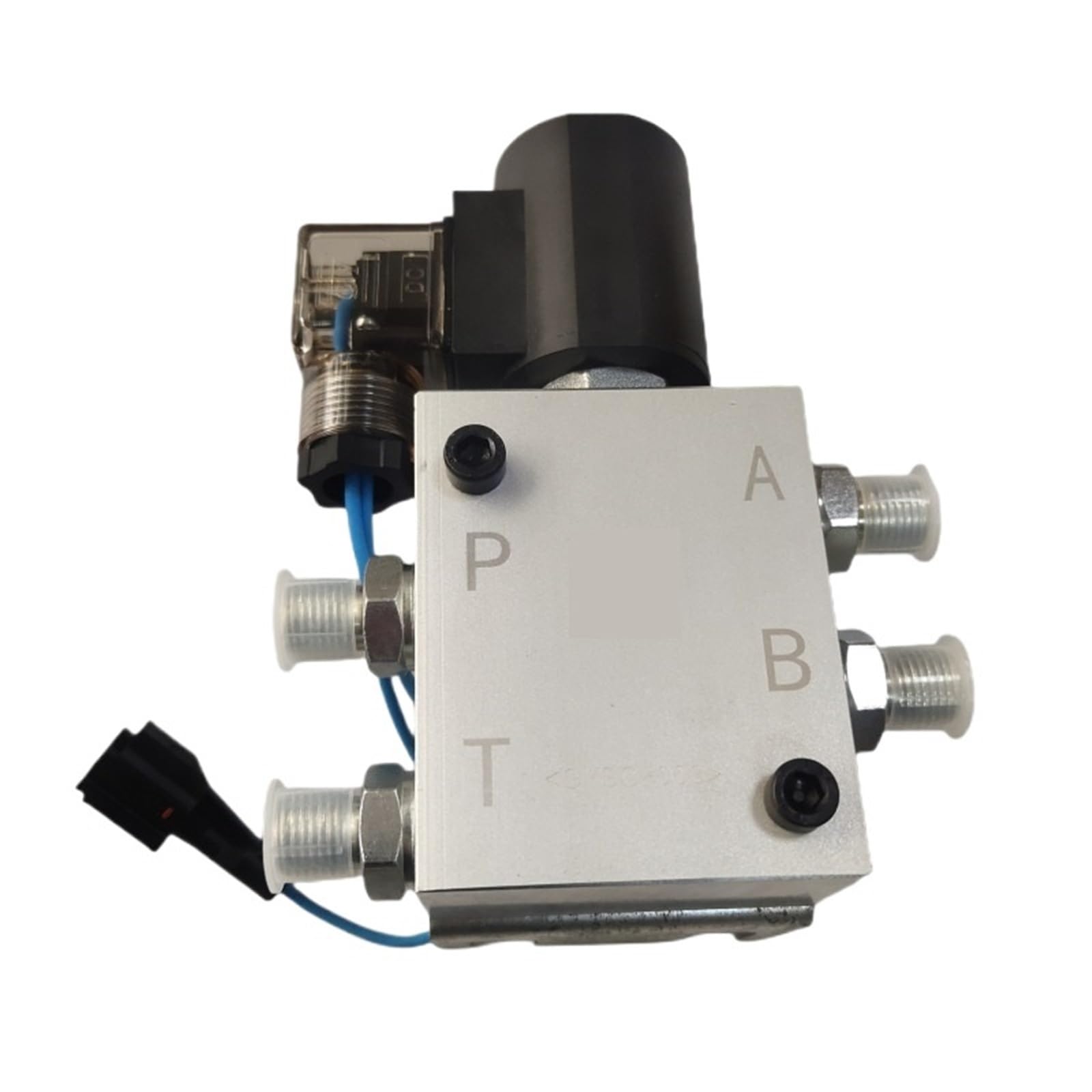 Connecteur à changement rapide d'excavatrice pour valve 4 trous