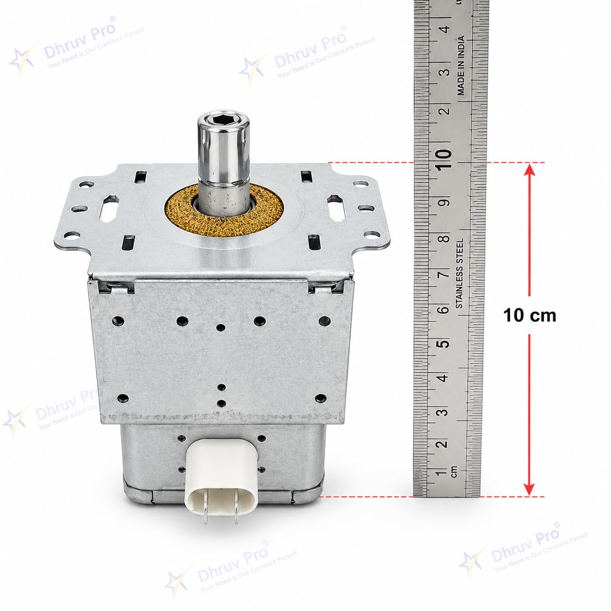 DHRUVPRO Magnetron 2M-214 - Compatible/Replaceable for Microwave Ovens of Same Size and Specification (Silver) — Amazon image 4