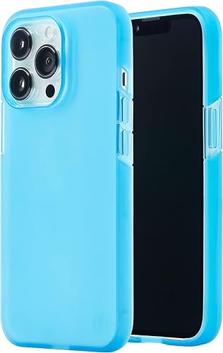 BodyGuardz Solitude - Funda minimalista para iPhone 13 Pro, agarre antideslizante, a prueba de golpes, carga 5G, MagSafe y Qi, protección contra