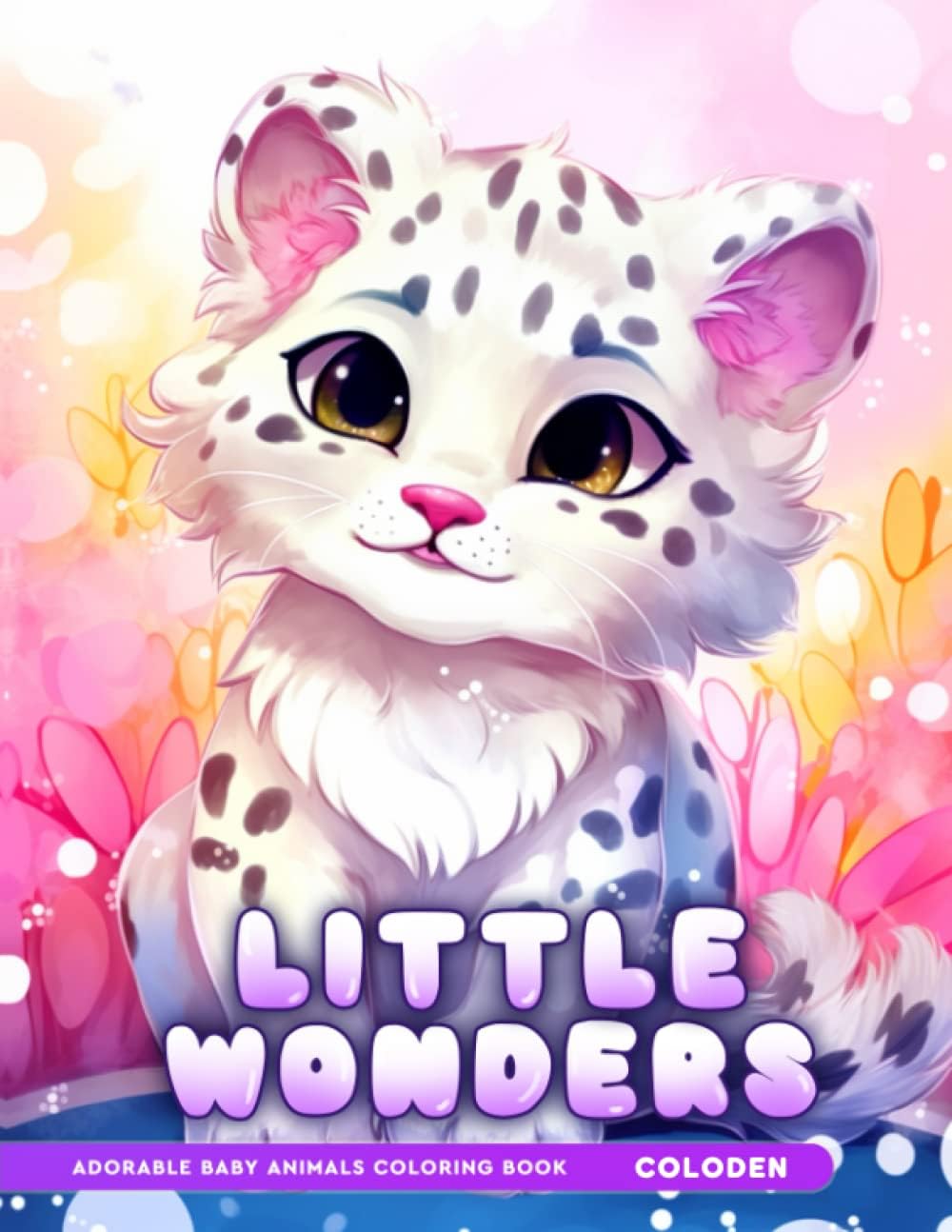 Little Wonders: Adults Coloring Book For Anxiety Relief and Relaxation