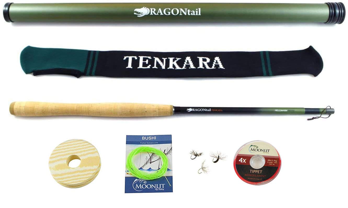 DRAGONtail Hellbender Zoom Big Fish Tenkara Fly Fishing Rod