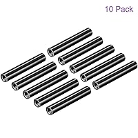 Vista 5 de DMiotech Paquete de 10 columnas espaciadoras de aluminio M3x50mm Separadores redondos Espaciadores Modelo Espaciado Tornillo Poste para RC, Negro