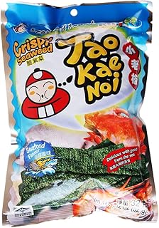 Tao Kae Noi Seafood Flavour Crispy Seaweed Snack, 32 g