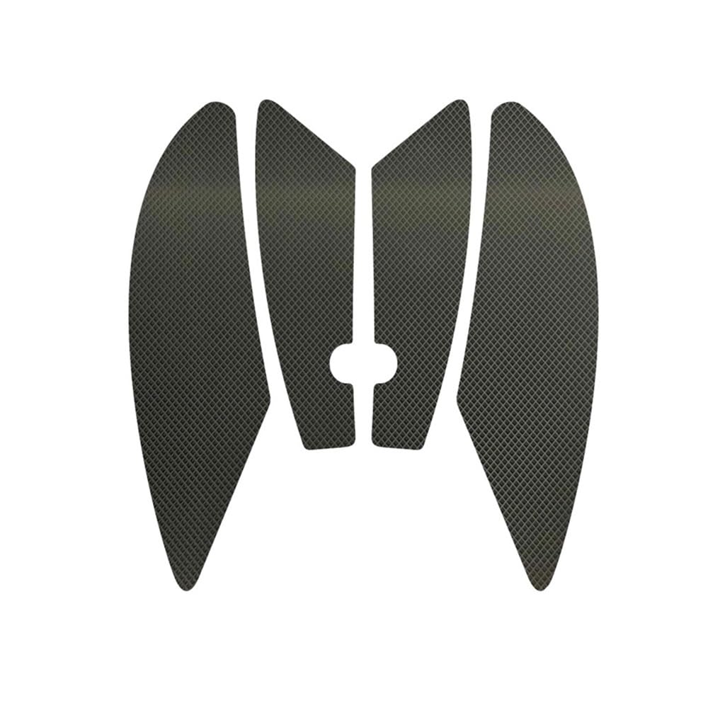 Autocollants de protection réservoir YZF-R6 2017-2018 anti-dérapant noir