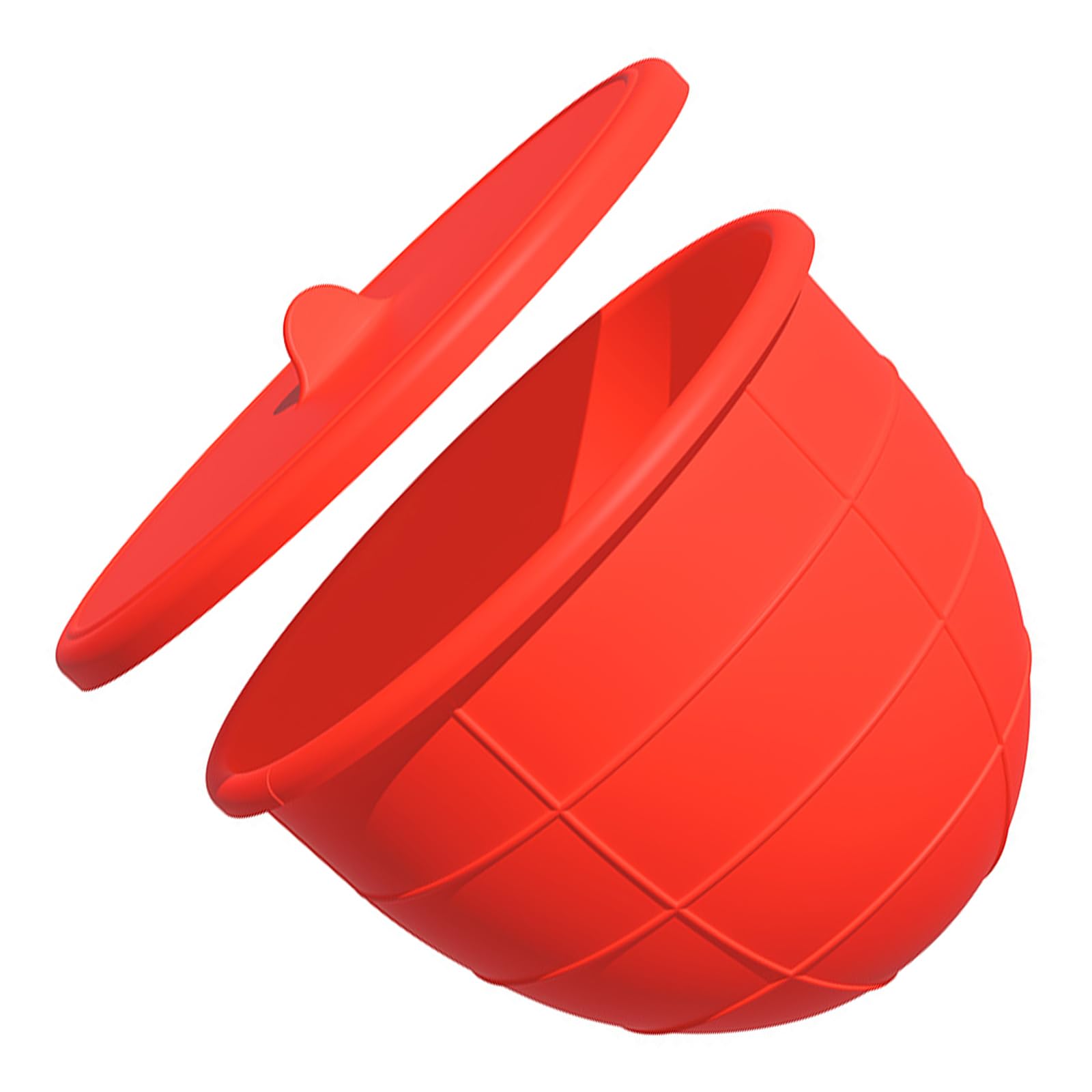Hzbb Red Silicone Bowl Liners For 5Qt Mixers Heat Cold Resistance Nonstick Dishwasher Safe Baking Accessories For Stand Mixer