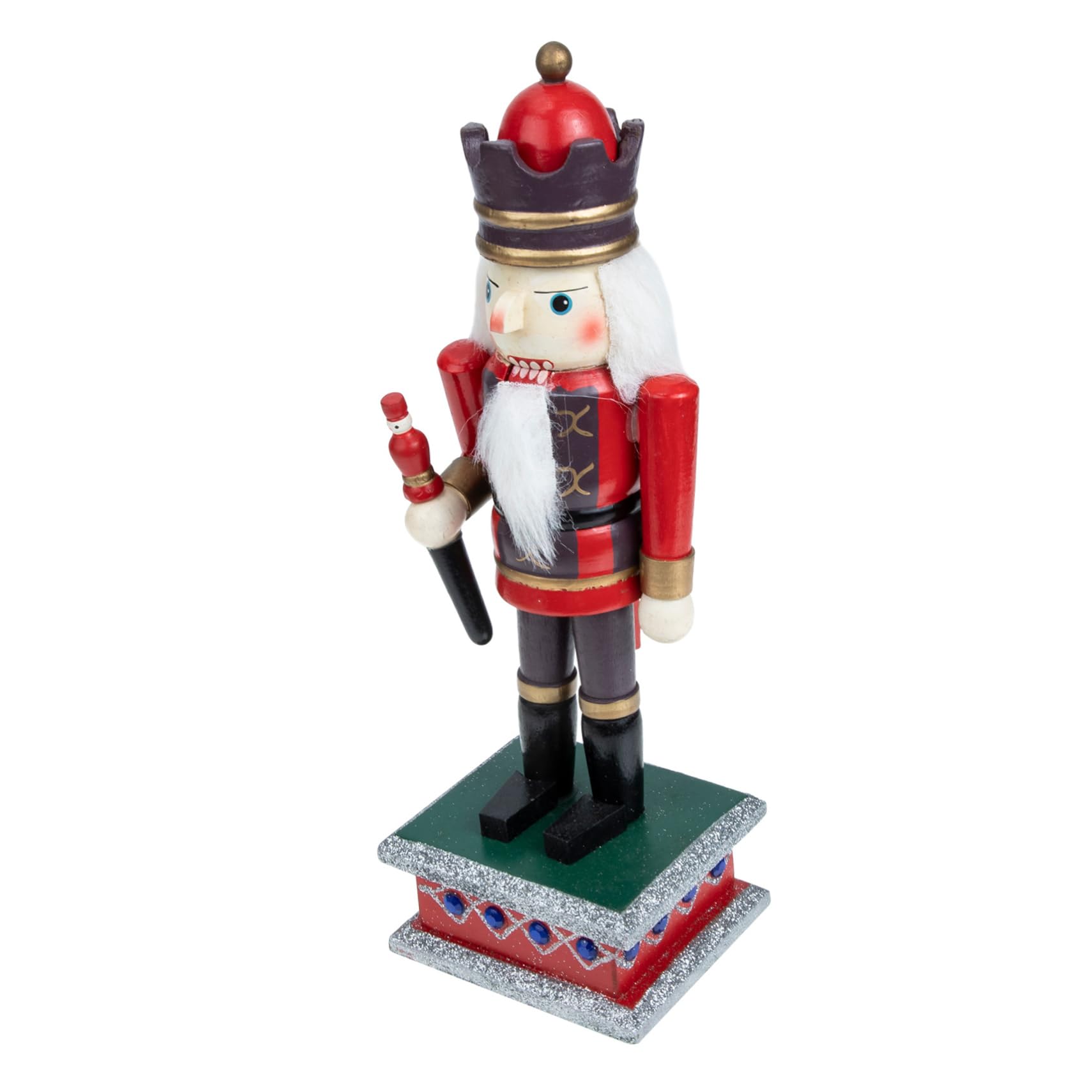 Zerodeko3pcs Nutcracker Soldier Tabletop Decor Christmas Nutcrackers Ornaments Nutcracker King Desktop Nutcracker Decor Germany Gift Nuts Gifts Nutty Toys Large Wood Puppet