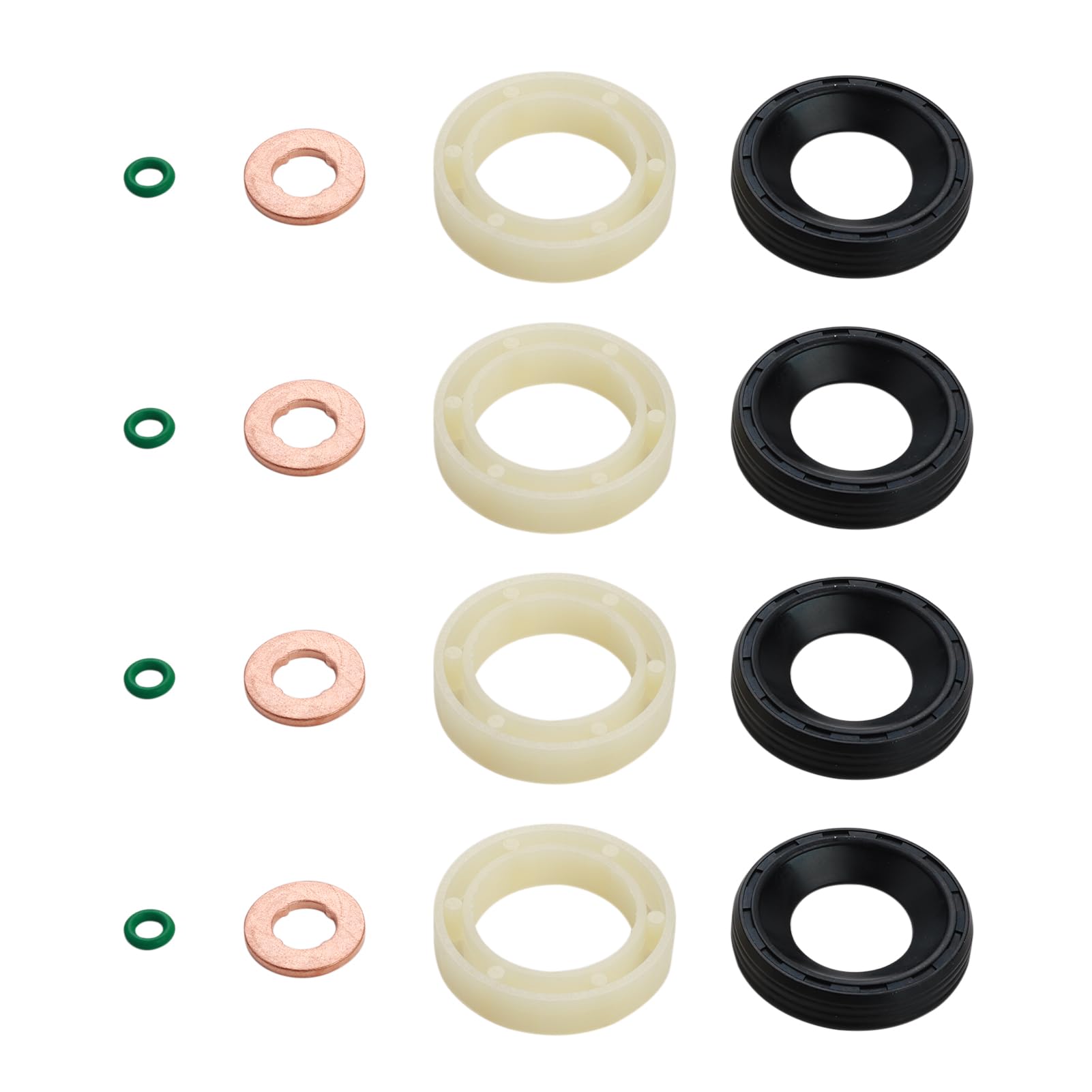 Kit Joints Injecteur 1314368 - Compatible Peugeot/Citroën 1.6HDI - 16 Pièces - Joints Toriques