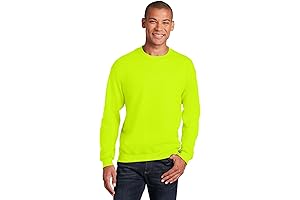 Gildan Men's Neon Crewneck Sweatshirt