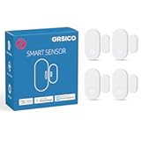 Zigbee Door Sensor 4 Pack&comma; Mini Smart Door Sensor&comma; Home Automation&comma; Kid Safety&comma; Compatible with SmartThings&comma; Alexa&comma; Home Assistant&comma; Aeotec&comma; Hubitat&comma; Homey with Build-in Zigbee Hub&comma; Hub Required