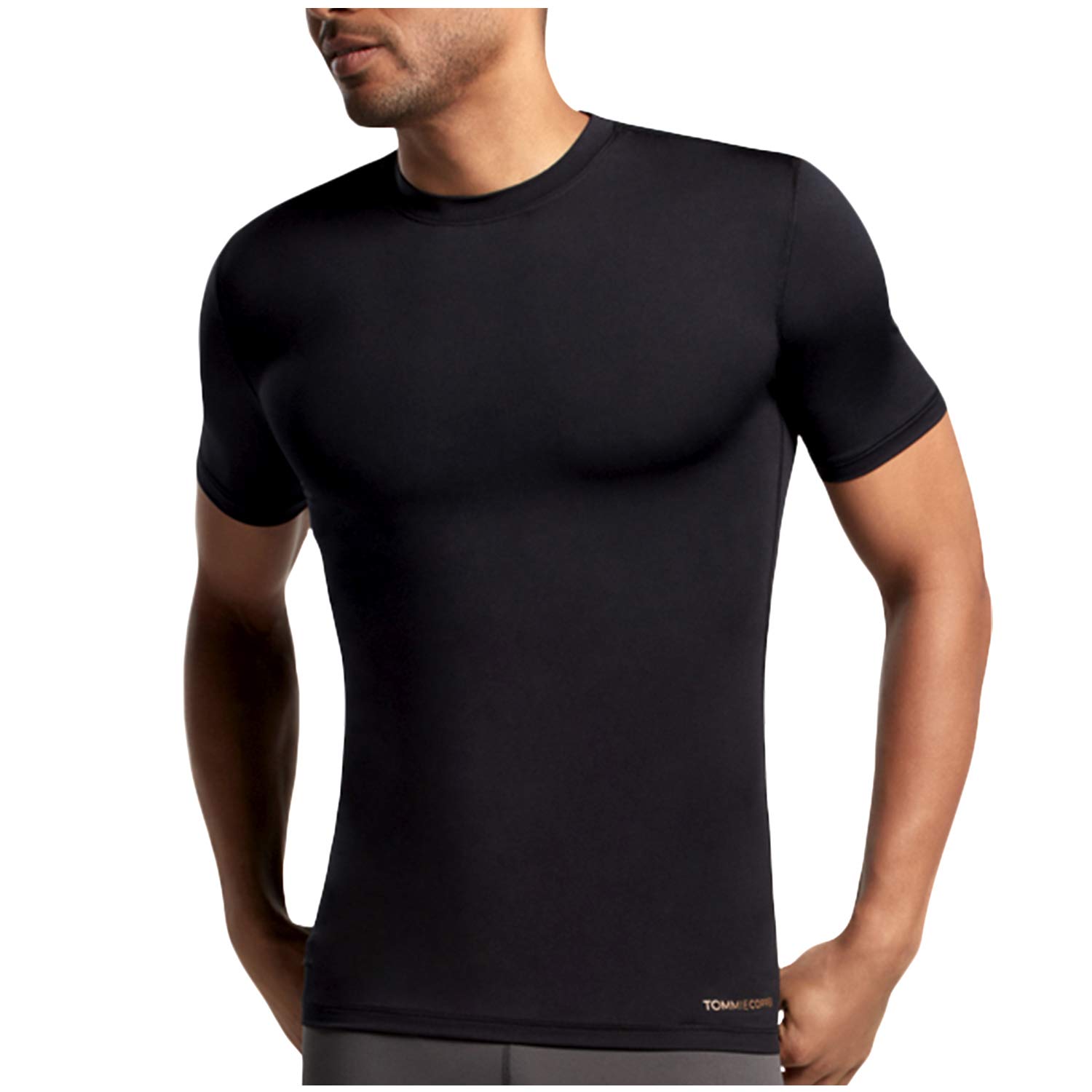 Tommie Copper Men's Recovery Moxie Short Sleeve Crew Neck Shirt, Black, Medium - Review, Price and Buying Guide
