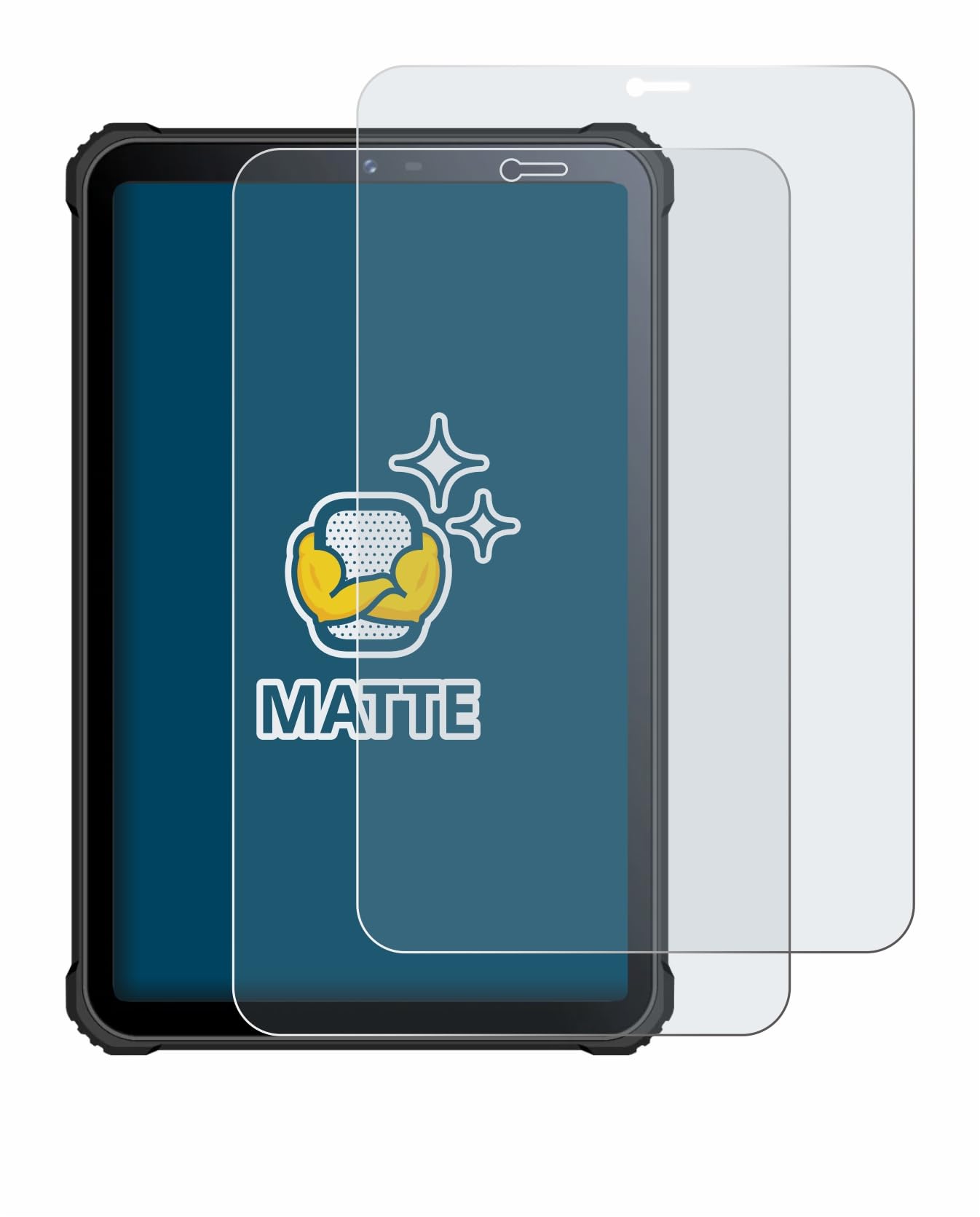 2x Pellicola Protettiva per Oukitel RT3 Pro Protezione opaco