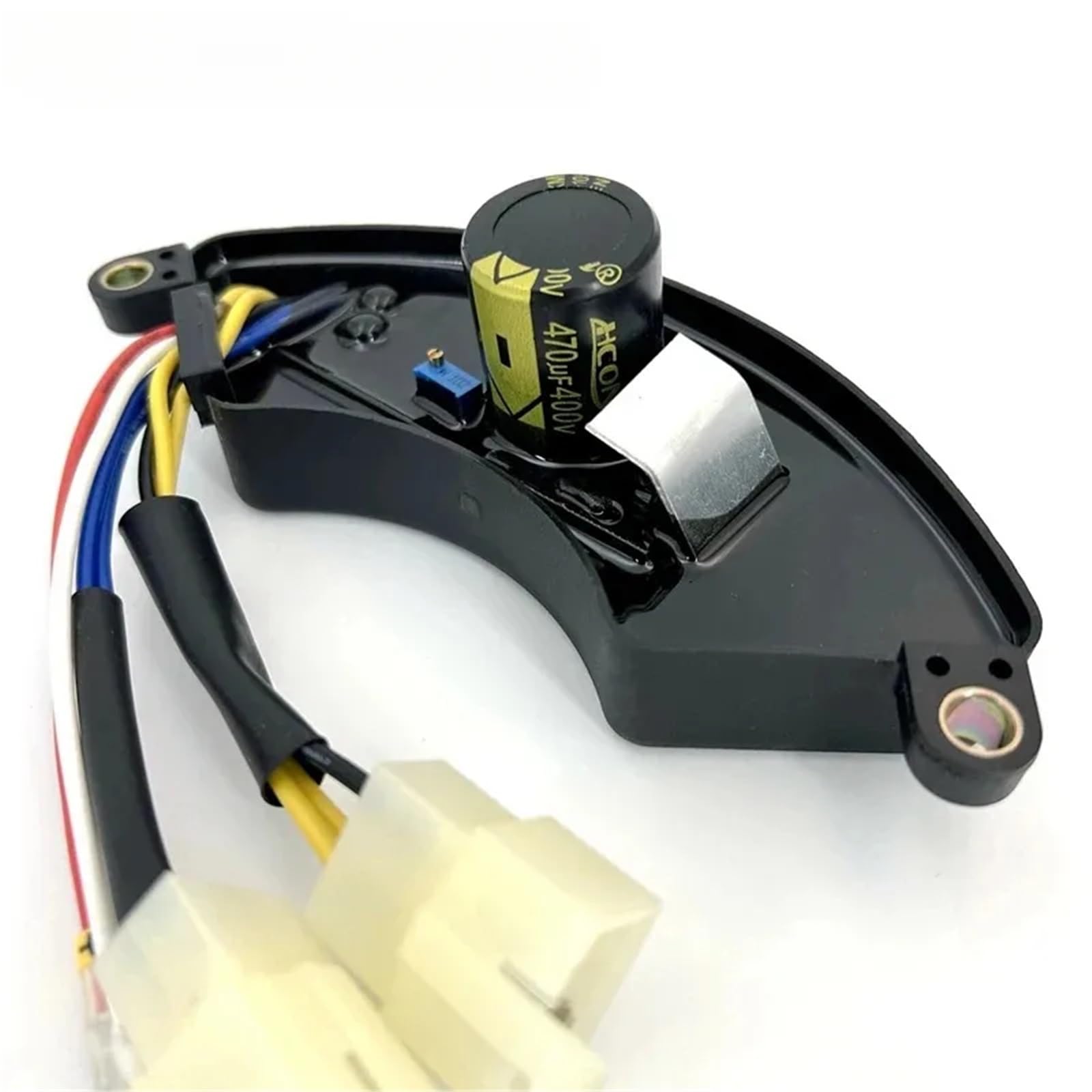 1 cyfrowy automatyczny regulator napięcia 7 kW trójfazowy przewody 400 V/470 µF do agregatu prądotwórczego benzyny (akcesoria HJ-825C-GY)