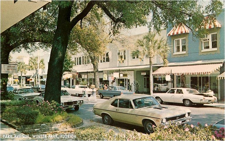 Park Avenue, Winter Park, Florida -...