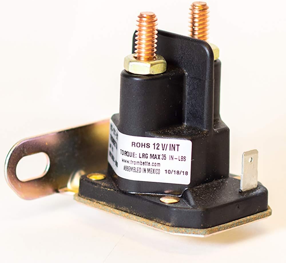 Trombetta 812-1211-211 Spade Plastic Contactor, 12 Volt