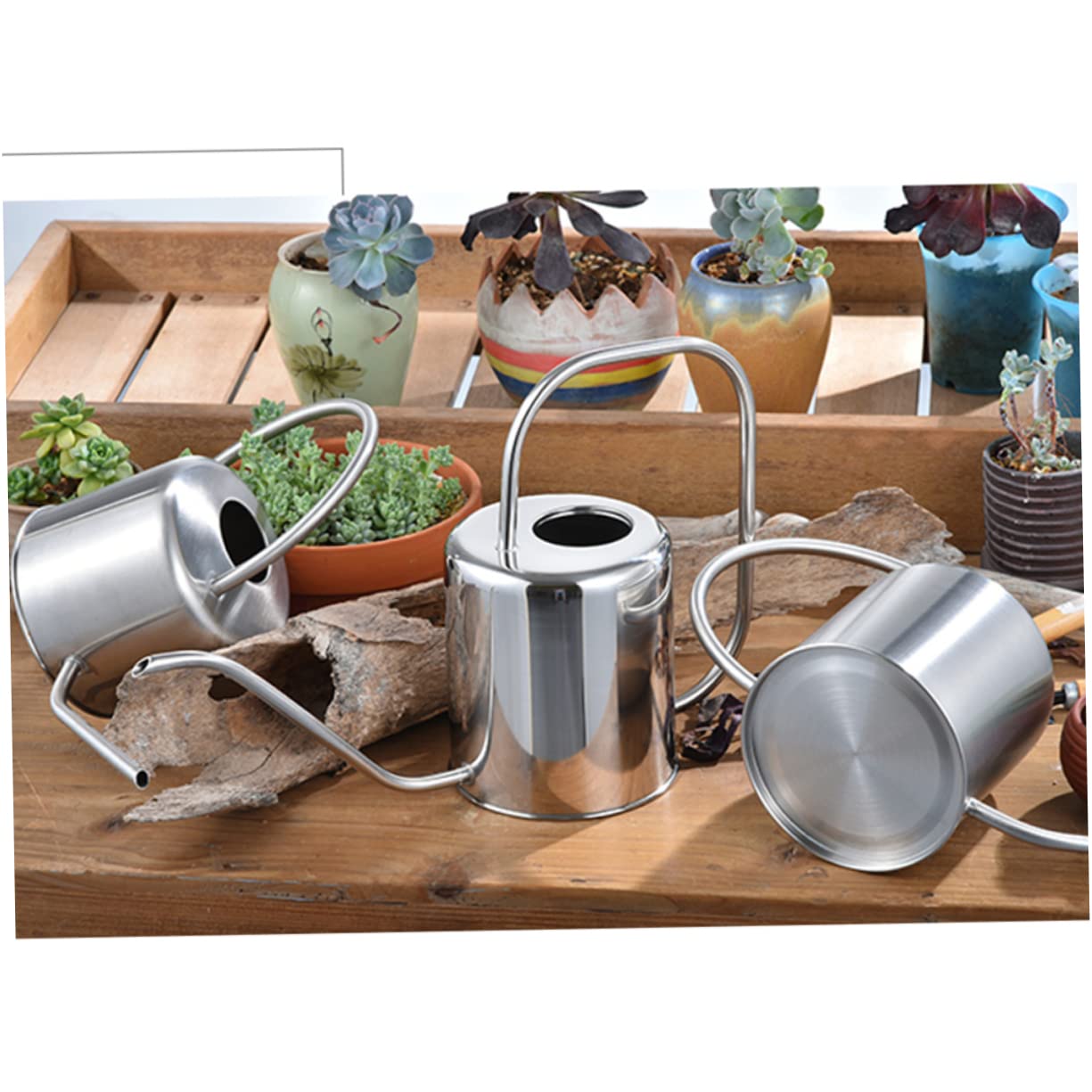 POPETPOP 1pezzi Annaffiatoio Inossidabile Beccuccio Per Piante e Giardinaggio Strumento Vintage Per Irrigazione Ed Esterna