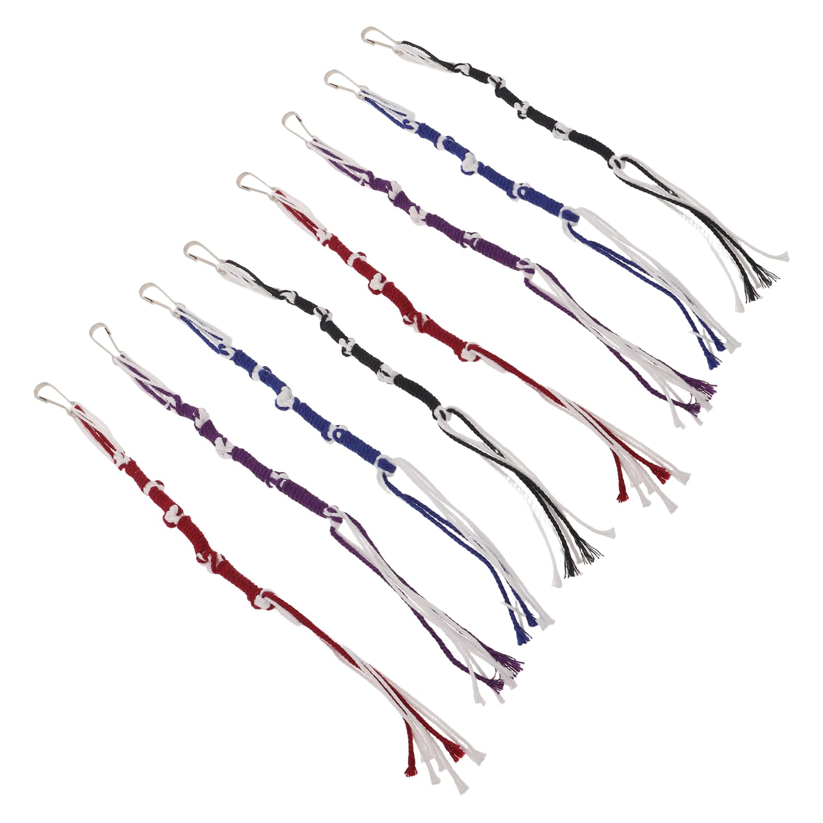 Tzitzit Ashkenazíes SHINEOFI de hilos seleccionados color morado para mantos