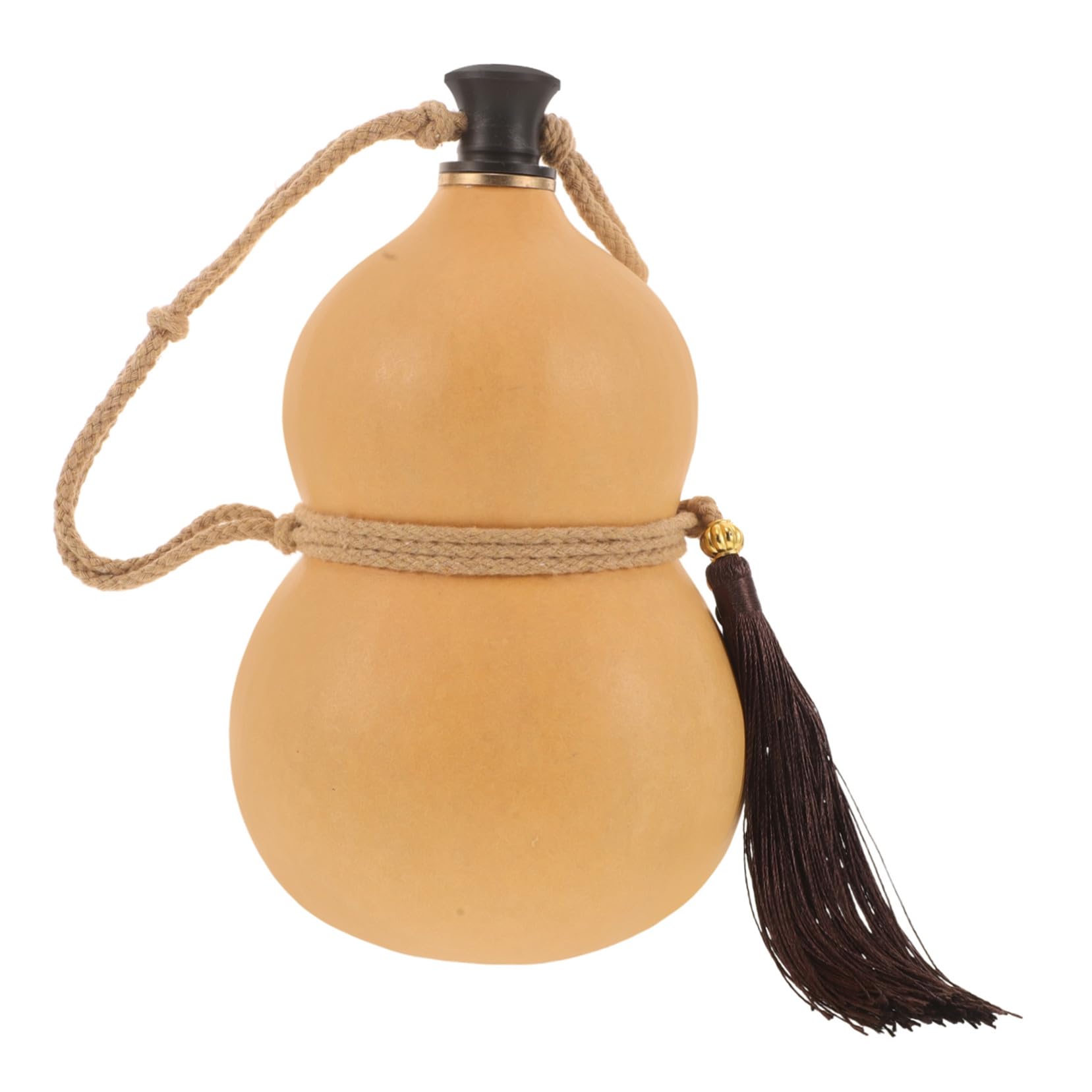 Gourde portable style antique pour vin et eau, organiseur de boisson