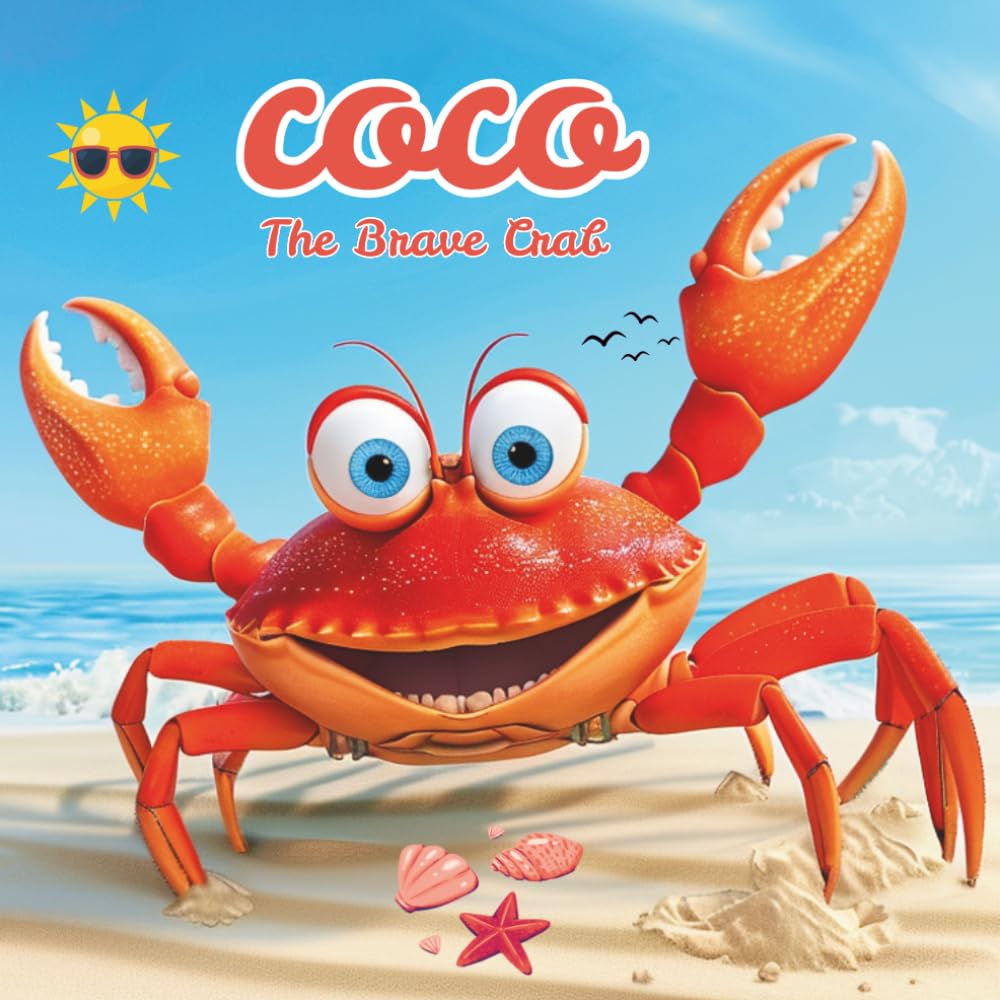 Coco the Brave Crab: A Magical Summer Adventure on the Beach and Under the Ocean – A Story About Courage and Friendship for Kids Ages 3 to 8
