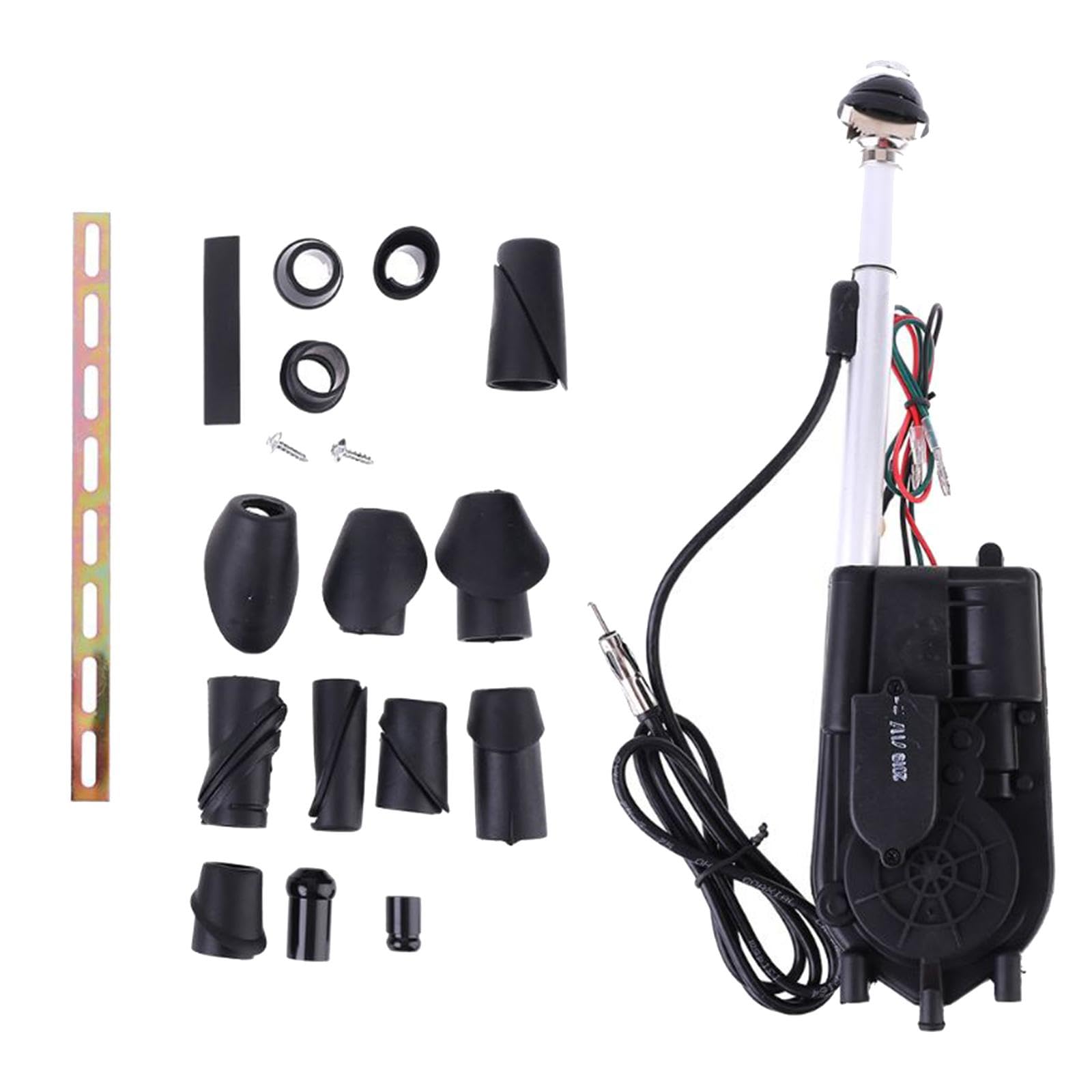 Qianly Antenne Rétractable Entièrement Automatique Universelle en Acier Inoxydable pour Véhicules