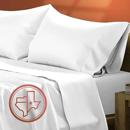 Pure Egyptian Cotton Bed Sheets (Queen, 600 Thread...