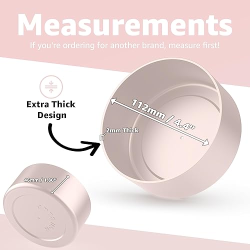 Miniatura 5 de Bota para vaso Stanley Quencher H2.0 FlowState de 64 onzas con asa, silicona sin BPA, protector de manga para la parte inferior de la taza, protege