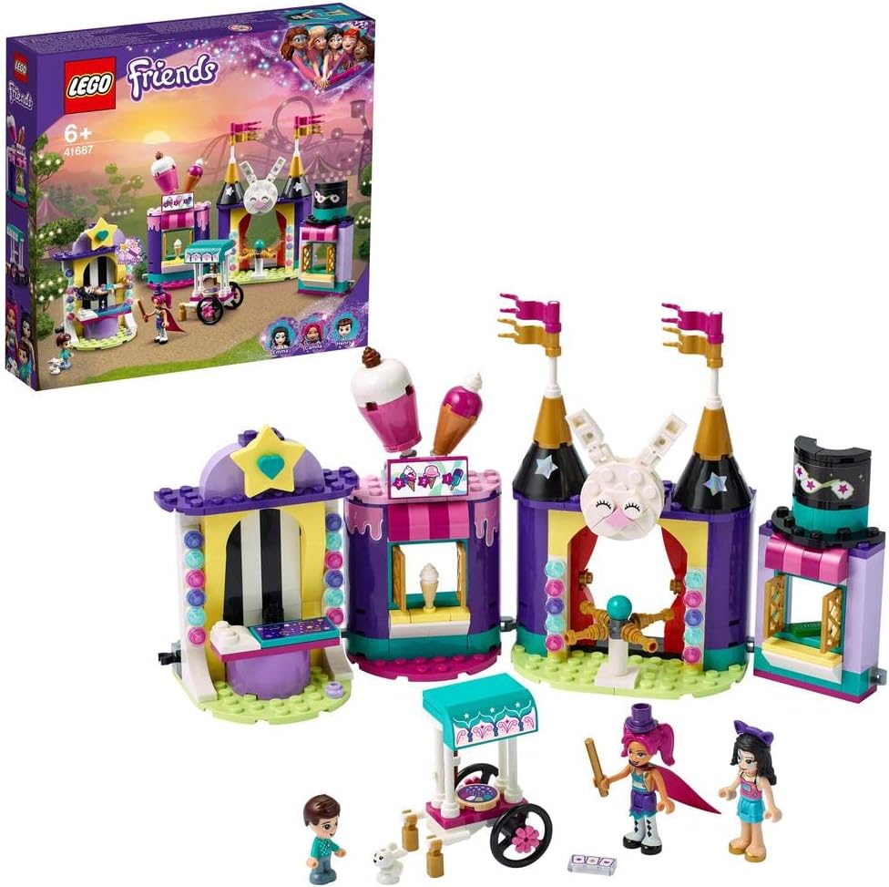 LEGO Friends Magical Funfair Stalls 41687 Building Kit (361 Pieces)