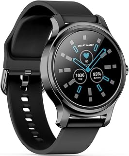 JXFY Fitness Tracker with 1.28 Inch Full Touch Screen,Activity Tracker Heart Rate Sleep Monitor,Pedometer Step Call Notification Stopwatch,C(F)
