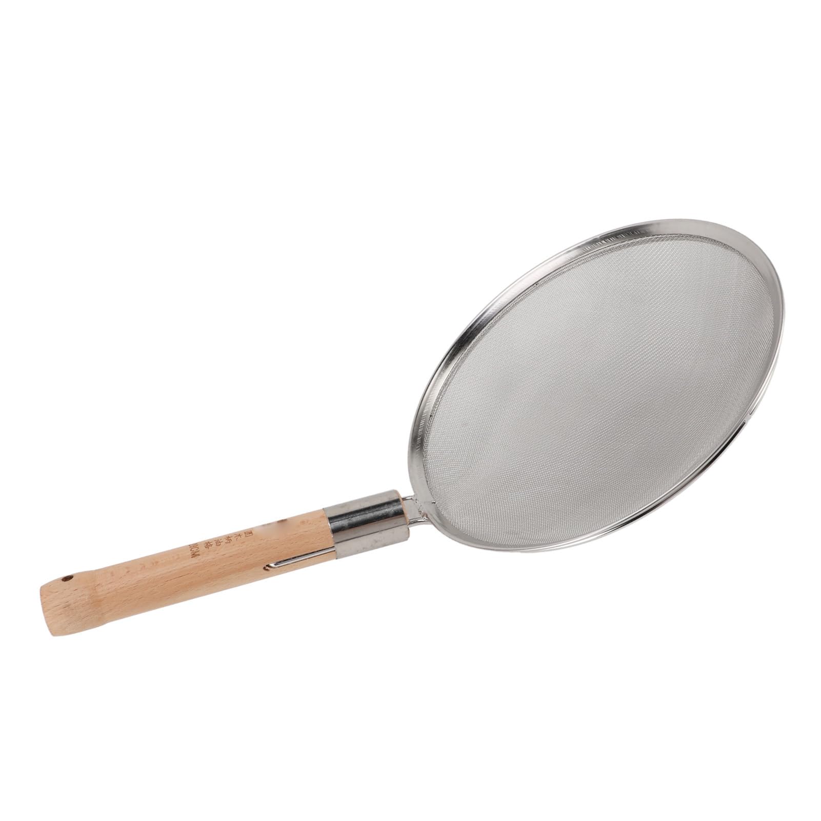 EMUKOEP Schaumlöffel mit Holzgriff, Großes Design (28 cm/11,0 Zoll