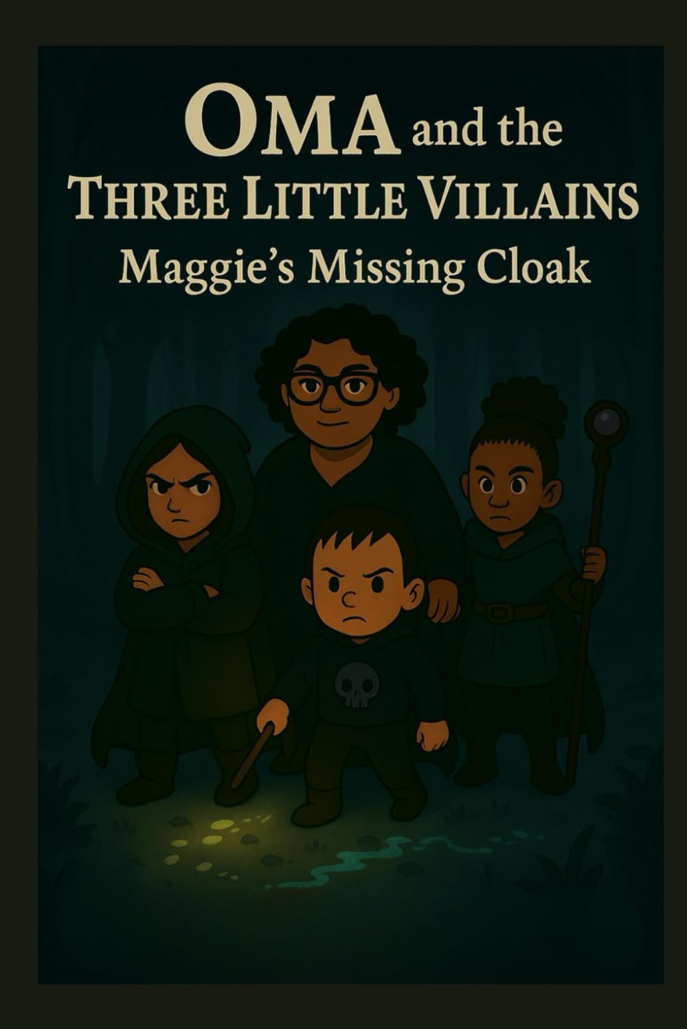 Oma and The Three Little Villains: Maggie’s Missing Cloak