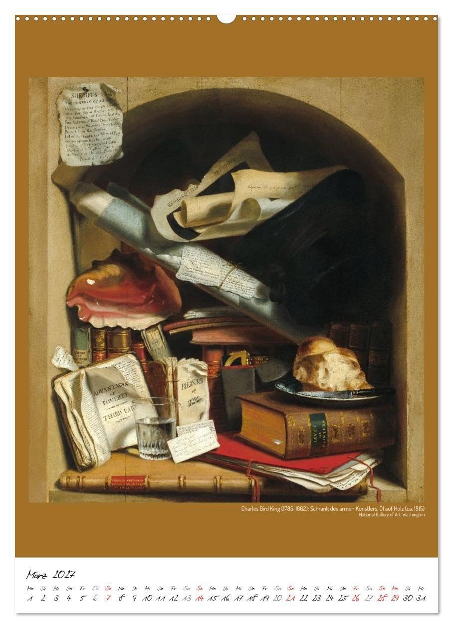 Trompe-l'œil - Die Kunst der Illusion. Kunstkalender (hochwertiger Premium Wandkalender 2027 DIN A2 hoch), Kunstdruck in Hochglanz: Raffinierte ... Harnett-Peto-Haberle (CALVENDO Kunst)