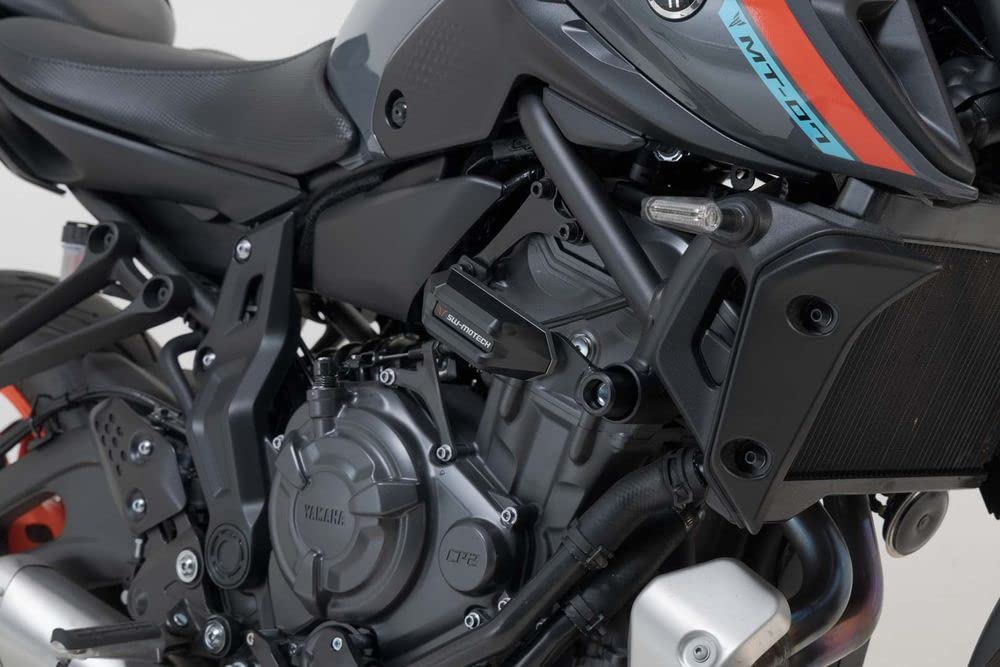 Patins de protection SW-MOTECH YAMAHA MT-07 (14-) Noir