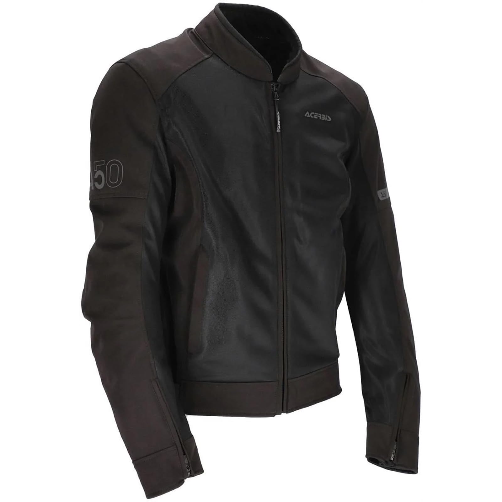 UOMO GIACCA DA TURISMO CE AC50 VENTED NERO GIACCHE DA MOTO (IT, Testo, L, Regular, Regular, Nero)