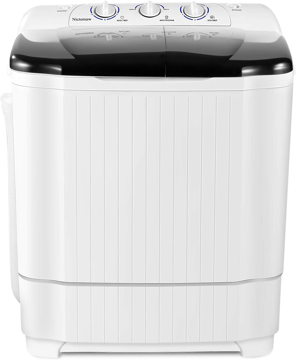 Nictemaw Portable Compact Mini Washing Machine, TwinTub