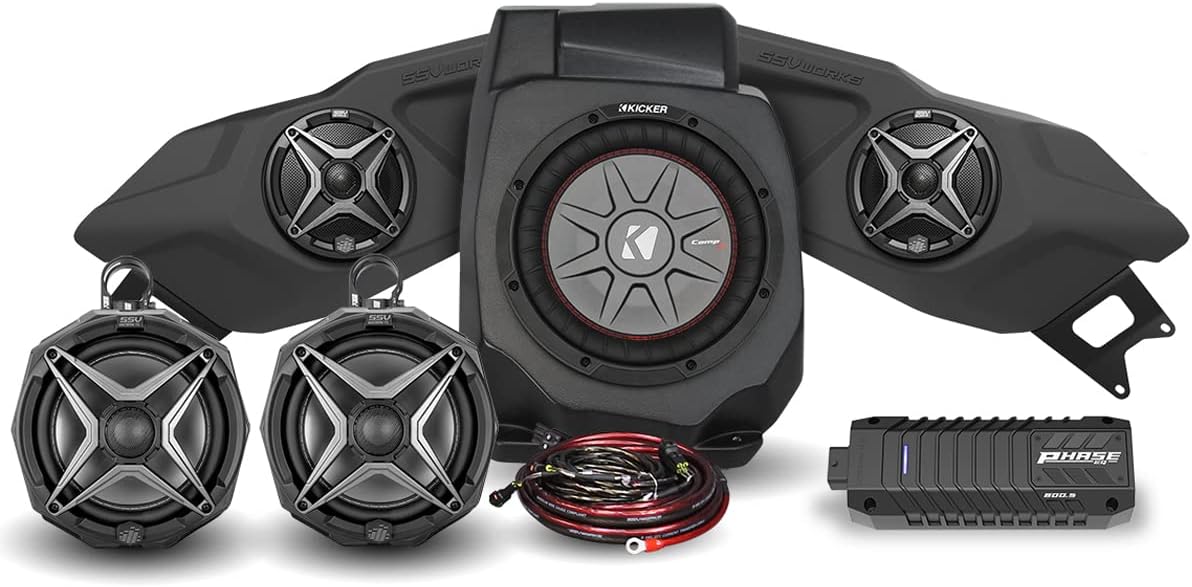 SSV Works RZ5Q5xARC Audio Kit 20202023 Polaris RZR Pro