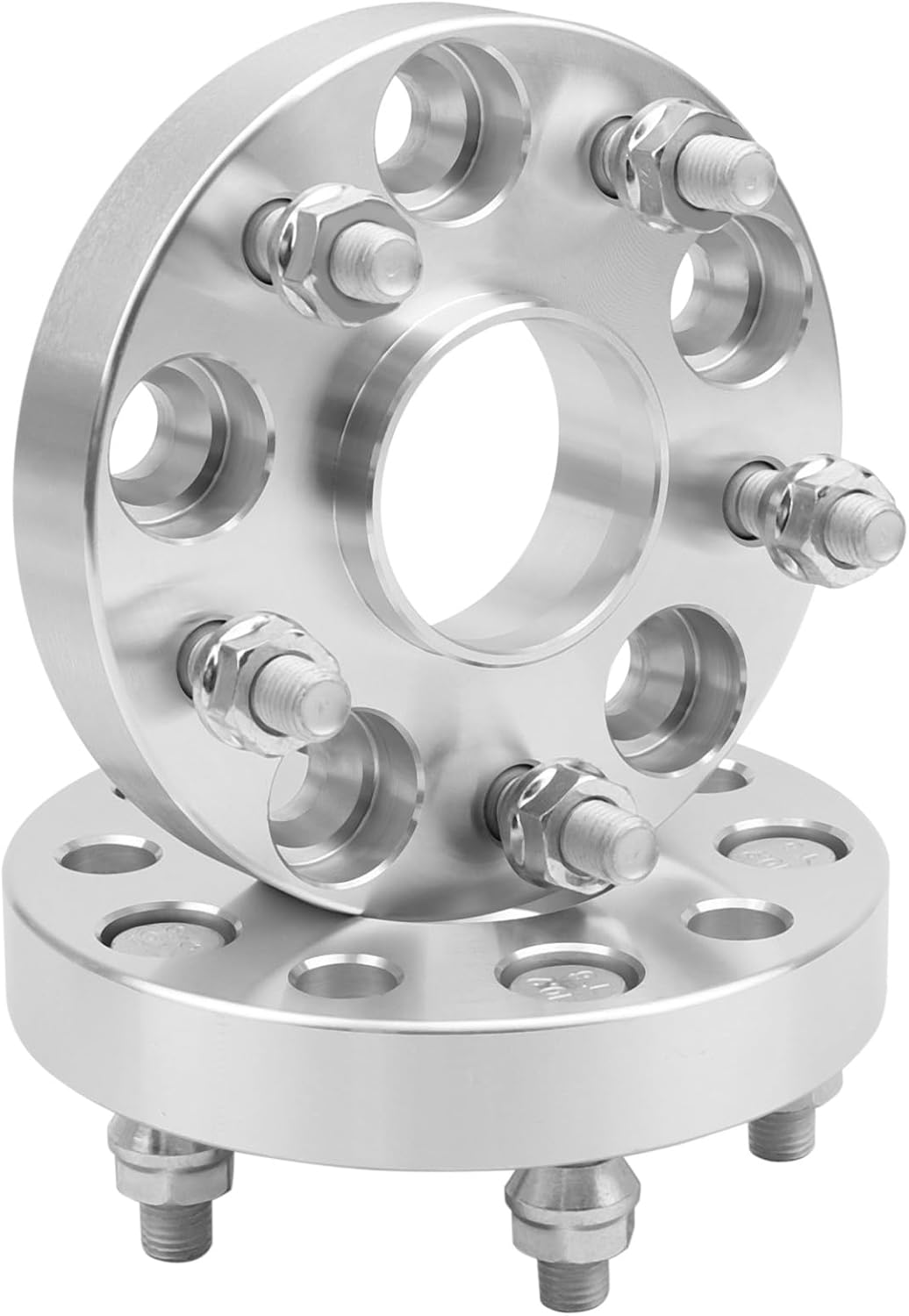 IRONTEK 5x114.3mm Wheel Spacers Compatible for Lexus ES300 300h 330, GS300 350 430, IS250 300, LS400; for Toyota Tacoma, Camry, Highlander Forged 1 inch Thread Pitch M12x1.5 Hub Bore 60.1mm 6X4.5 2PCS