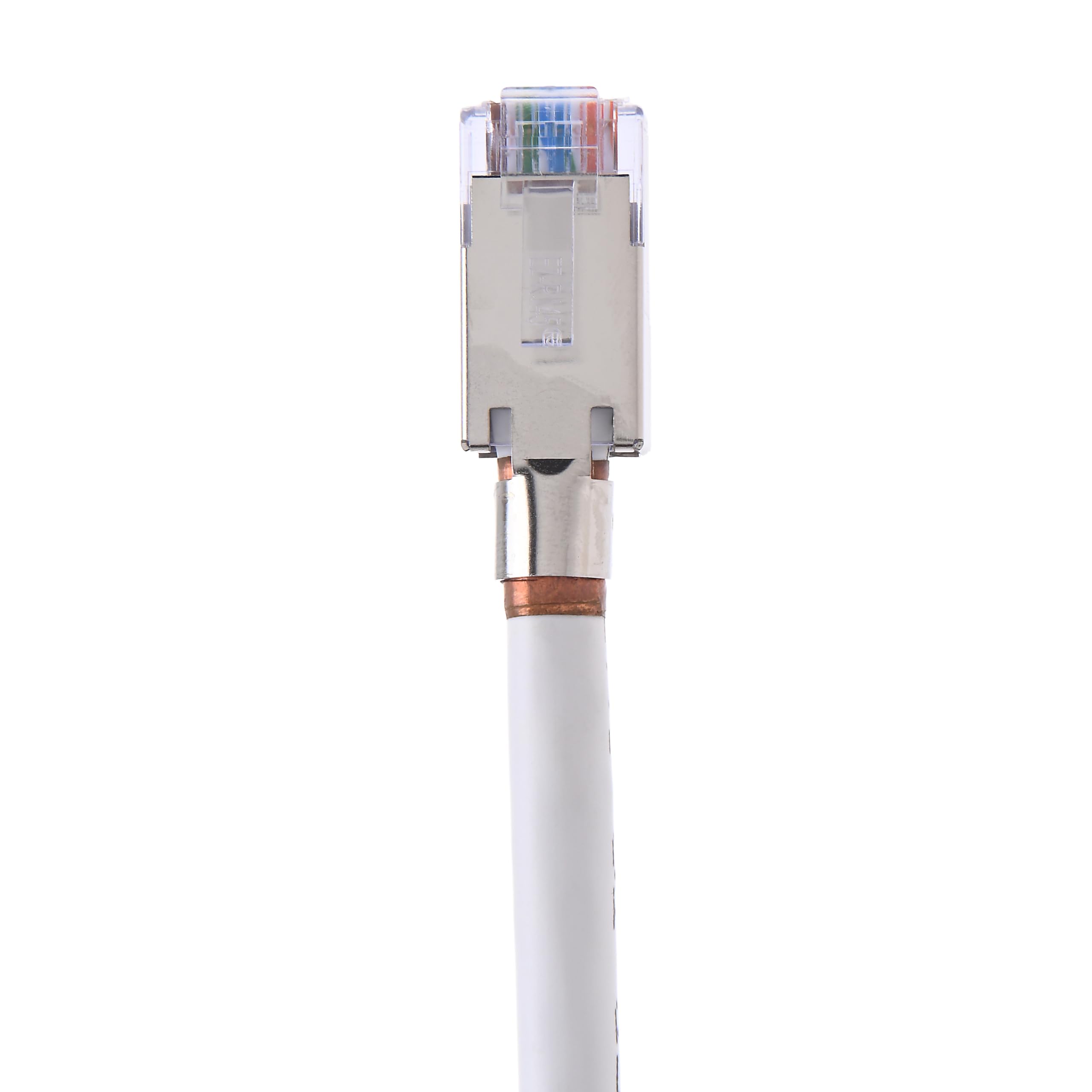 Las herramientas Platinum 202022J EZ-RJ45 apantallado CAT5e/6 Conector de tierra externa, 50-Pack