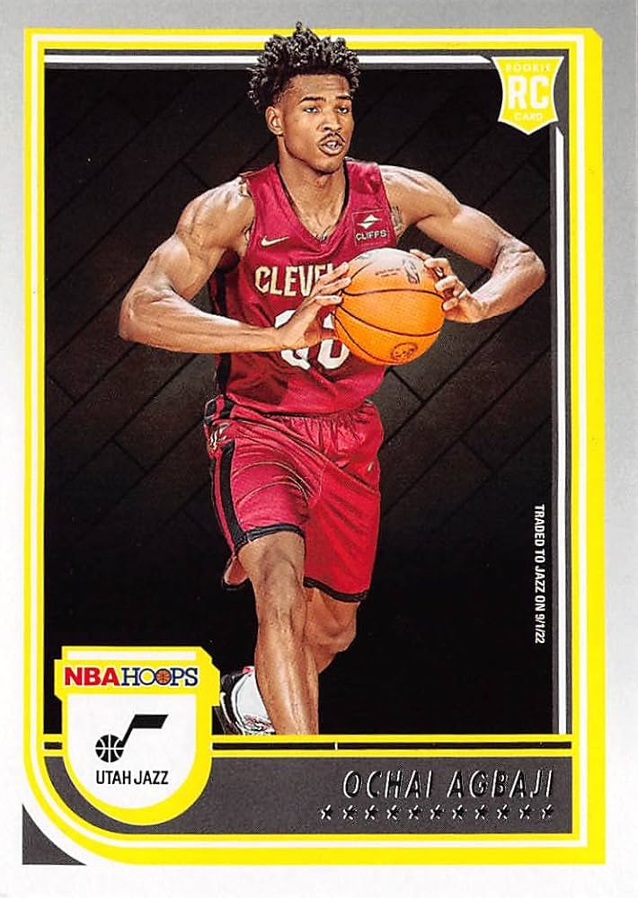 Amazon.com: 2022-23 Panini NBA Hoops #244 Ochai Agbaji
