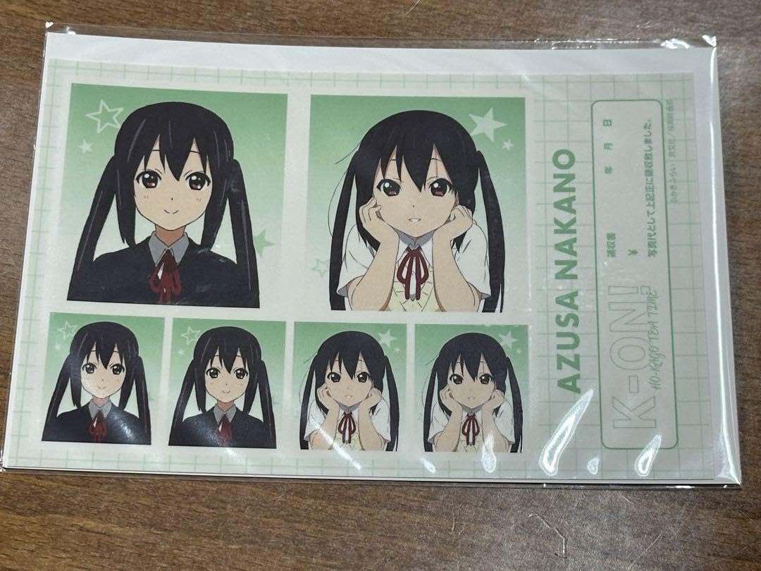 Amazon.co.jp: けいおん まねきねこ 証明写真ステッカー 中野梓 あず  