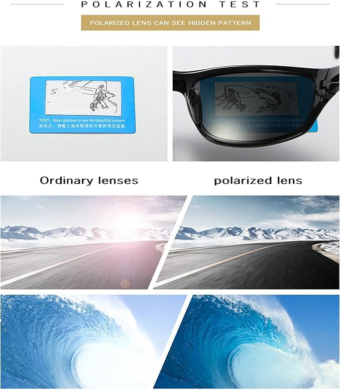 bullabulling Sports Full Reading Sunglasses Men's Polarized Outdoor Driving Classic Reader Presbyopic Goggles Sun Glasses3