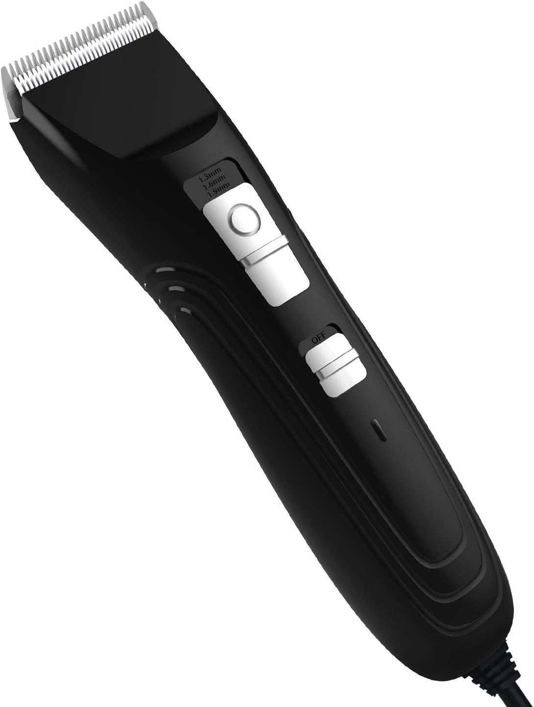 Dog Clippers Shaver Clipper Low Noise High Power for Thick Heavy Coats Plug-in Pet Trimmer Pet Professional Grooming Hair Clippers with Guard Combs Brush for Dogs Cats and Other Animals