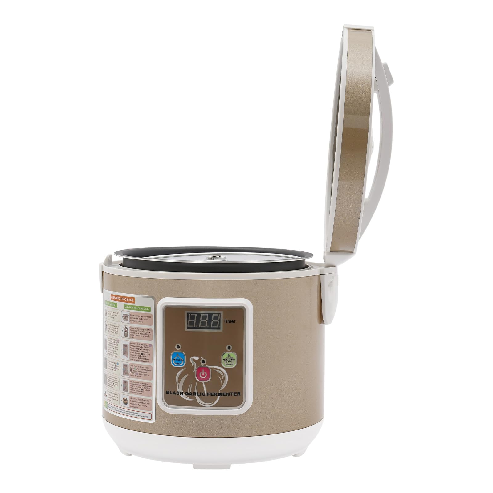 Macchina per fermentazione automatica Black-Garlic, fermentatore di aglio professionale con controllo della temperatura e dell'umidità, per aglio nero fatto in casa